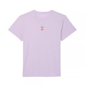 PINK Oversized Short-Sleeve Campus T-Shirt